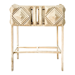 19th Century Tramp Style Wood Flower Box