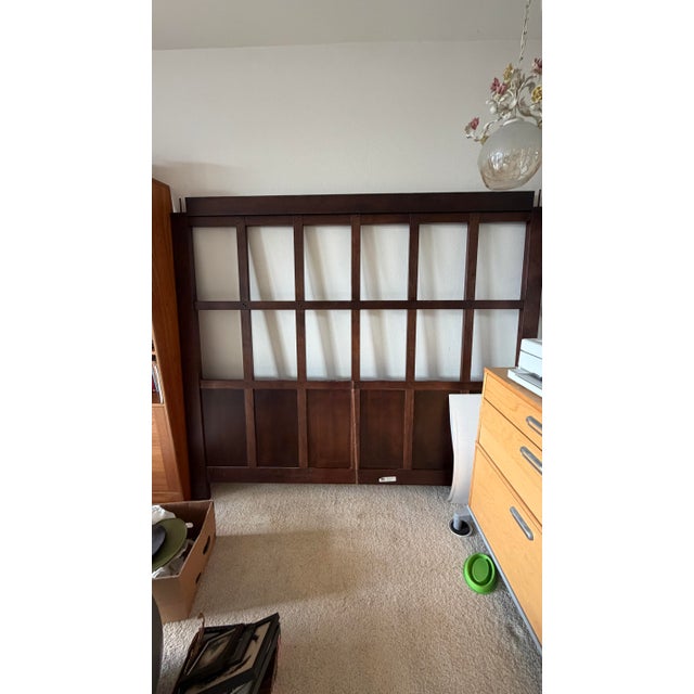 Oak Tudor King Size Paneled Canopy Four Poster Bed For Sale In Seattle - Image 6 of 10