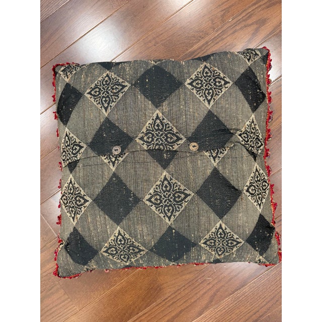 Sculpture Materials Vintage Boho Maximalist Throw Pillow Set (2 Pieces) For Sale - Image 7 of 12