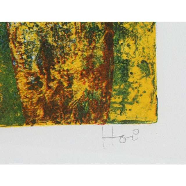 Flowers on Table by Lebadang (aka Hoi), Vietnamese (1922–2015) Date: circa 1980 Lithograph, signed in pencil Edition of EA...