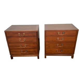 Mid 20th Century Pair of Landstrom Furniture Bachelor Chest For Sale
