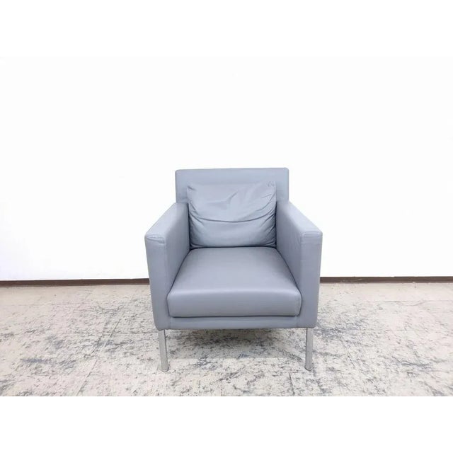 German Grey Jason 391 Chair from Walter Knoll For Sale - Image 9 of 10