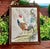 Mid 20th Century Vintage Bunka Embroidery Rooster Art-Framed-Japanese Punch Needlework-Textile For Sale - Image 5 of 12