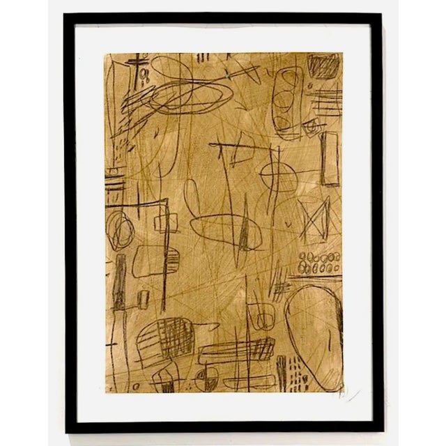 Abstract Mapping Lines I & II by Murray Duncan, Abstract, Mixed Media on Paper 2026 For Sale - Image 3 of 6