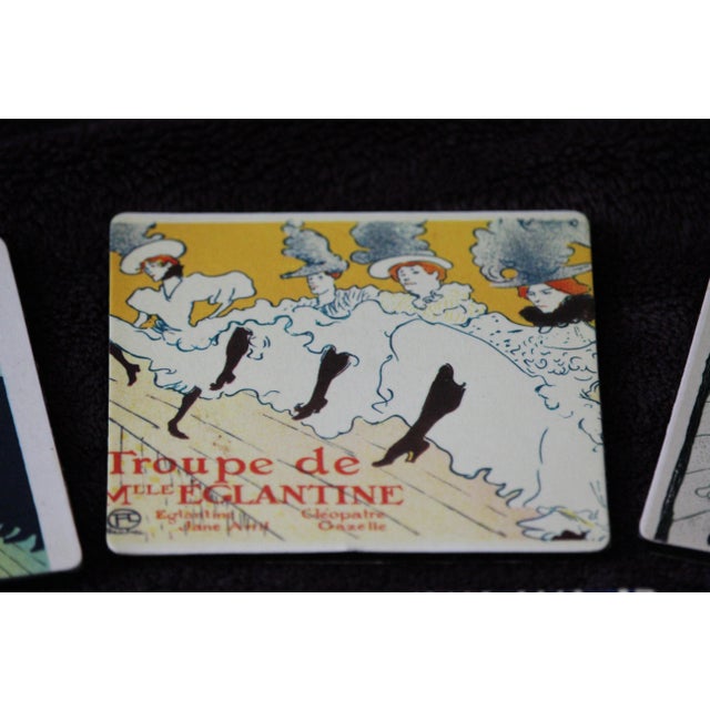 Paris Decor Coasters, 1970s, Set of 6 For Sale - Image 13 of 18
