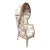 Vintage Floral Balloon, Porter, Canopy Chair For Sale