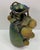 1900s Clément Massier Art Nouveau Pottery Vase With Iridescent Apple Design 14"h X 8"w For Sale - Image 11 of 16
