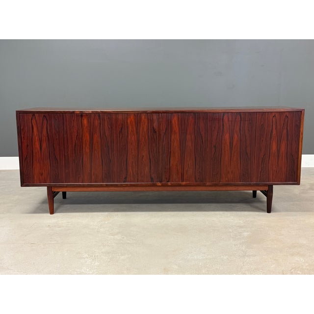 1950s 1950s Arne Vodder for Sibast Rosewood Credenza For Sale - Image 5 of 11