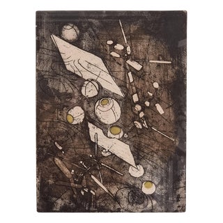 Roberto Matta, Come detta dentro vo significado, Aquatint, 1970s For Sale