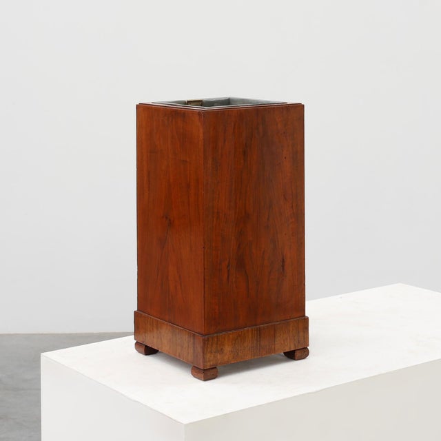 Art Deco Wooden Umbrella Stand, Italy, 1920s For Sale - Image 11 of 11