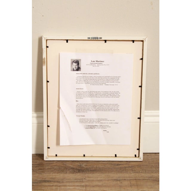 Luis Martinez Contemporary Abstract Framed Print For Sale - Image 11 of 12