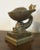 Bronze Antique 19th Century French Empire Gilt Bronze Dolphin & Sea Shell Inkwell For Sale - Image 8 of 13