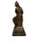 Neoclassical Style Bronze Lady on Detailed Plinth Base, 20th Century For Sale - Image 8 of 9