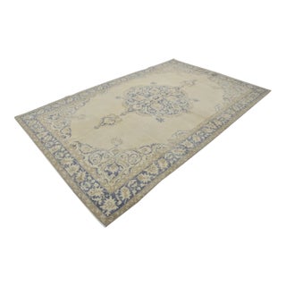 1950s Oversize Anatolian Madaliion Rug For Sale