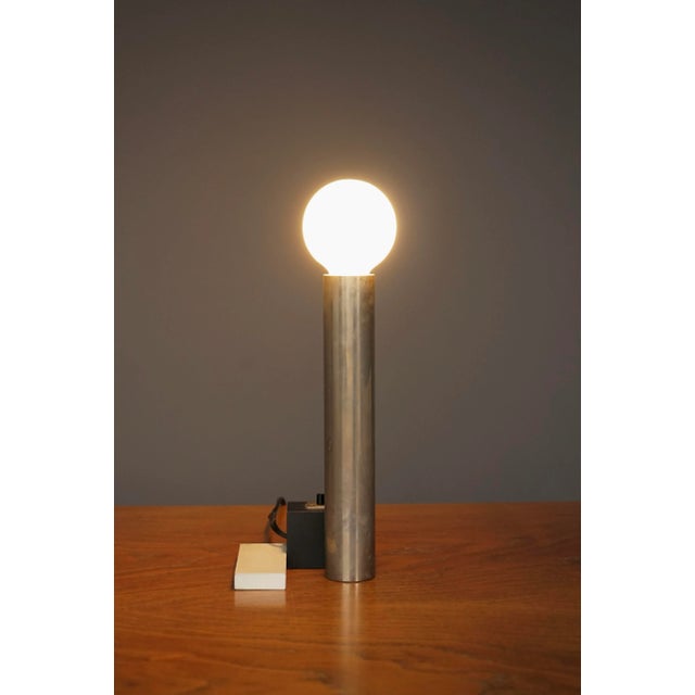 1970s Constructivist Model 3 Table Lamp attributed to Sybold van Ravesteyn, 1970s For Sale - Image 5 of 17