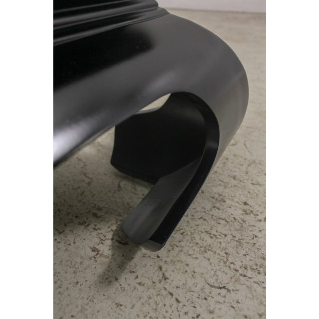 Mid Century Modern Design Black Coffee Cocktail Table For Sale - Image 10 of 12