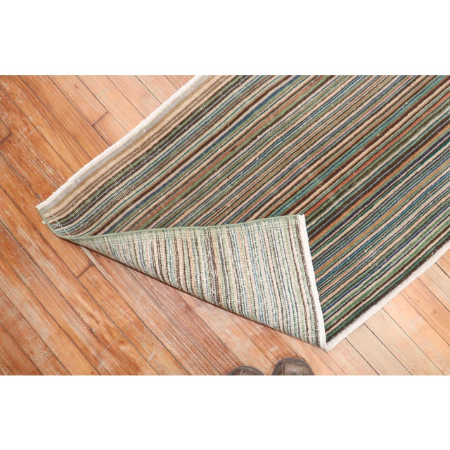 Zabihi Collection Mid 20th CenturyTurkish Deco Rug - 2'5" x 3'11" For Sale - Image 12 of 18