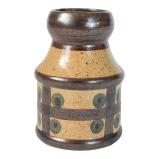 Mid-Century Pottery Bud Vase For Sale