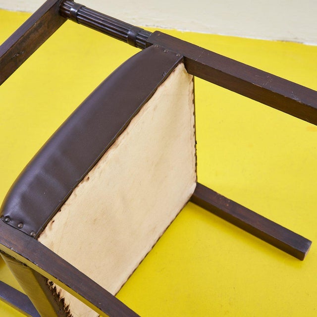 Vintage Armchair in Wood For Sale - Image 13 of 15