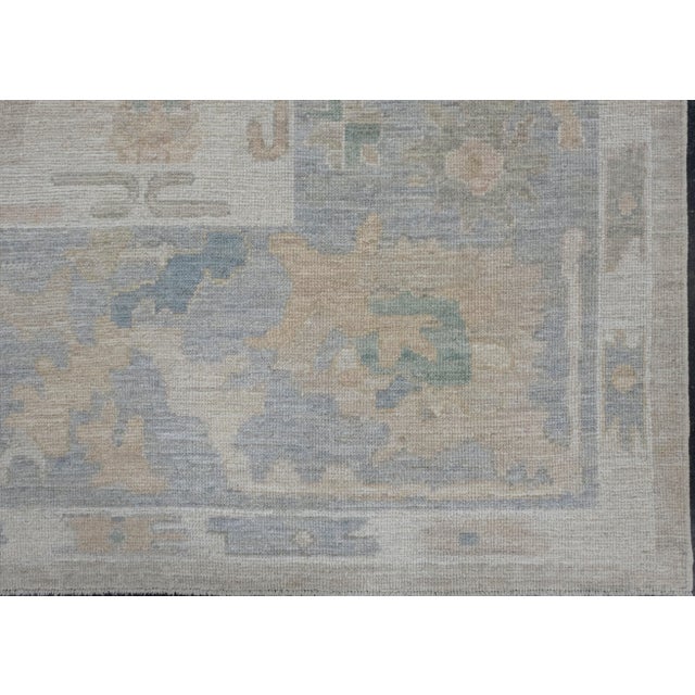 Early 21st Century Turkish Oushak Rug 12'3" x 16'1" For Sale - Image 5 of 8