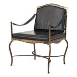 Maison Jansen Style Neoclassical Revival Armchair For Sale