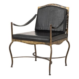 Maison Jansen Style Neoclassical Revival Armchair For Sale