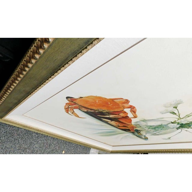 1990s Fazly (Fazoil Ataullakhanov) "Still Life in White" Original Oil Lobster For Sale - Image 5 of 10
