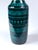 Large ceramic floor vase with a graphic black design on a turquoise glaze. Made in Safi, Morocco, in the 1970s. Slender,...