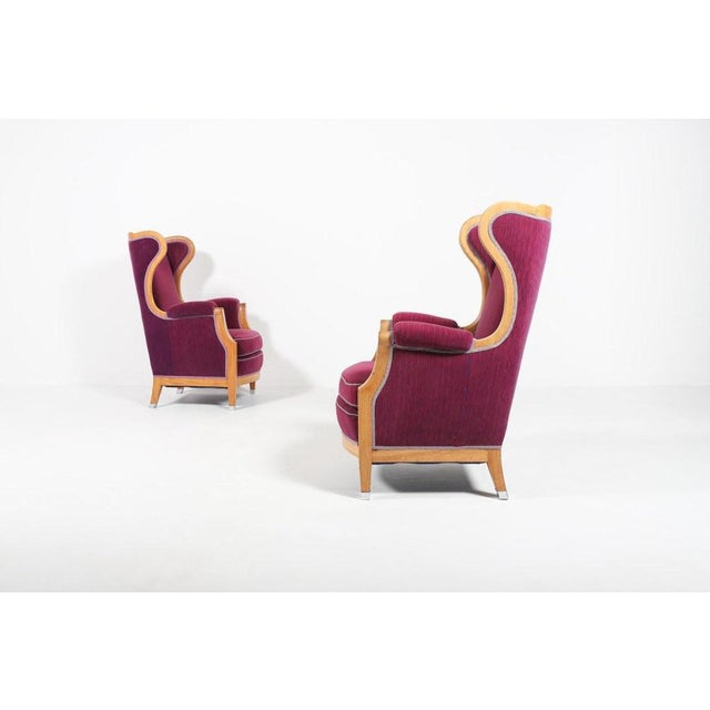 1960s Lounge Chairs by Oscar Nilsson, 1960s, Set of 2 For Sale - Image 5 of 13