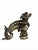 Bronze Antique French Rococo Revival Bronze Chenets Andirons – Pair For Sale - Image 8 of 11