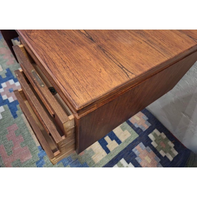 Mid-Century Modern Mid-Century Modern Double Sided Desk by J Svenstrup for A P Mobler, Denmark, 1960s For Sale - Image 3 of 9