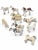 Great for Decor - Late 19th C. Antique German Hide-Covered Miniature Putz Farm Animals - Lot of 11 For Sale - Image 9 of 9