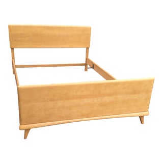 Mid-Century Heywood Wakefield Full Size Bedframe For Sale