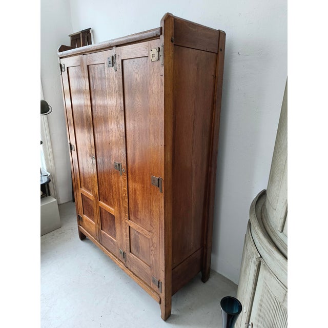 Brown Cabinet by Richard Riemerschmid for Dresdener Werkstätten, Dresden-Hellerau, 1905 For Sale - Image 8 of 18