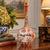 Japanese Antique Japanese Meiji Kutani Porcelain Covered Bottle Vase With Hand-Painted Birds & Flowers For Sale - Image 3 of 10