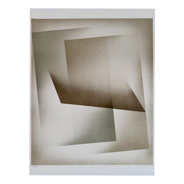 Finn Mickelborg, Abstract Lithograph, 1980, Lithograph For Sale