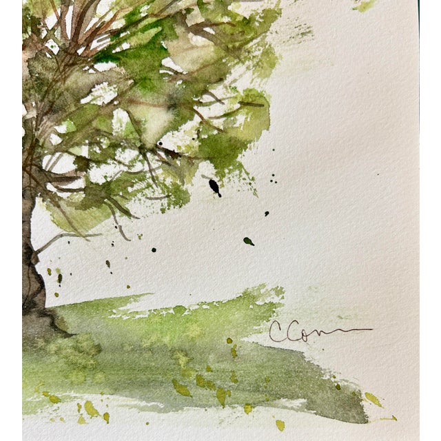 Giclee Print “Avocado Tree” Watercolor Painting For Sale - Image 6 of 10