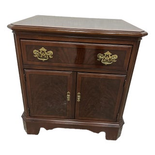 Drexel Mahogany Chippendale Nightstand For Sale