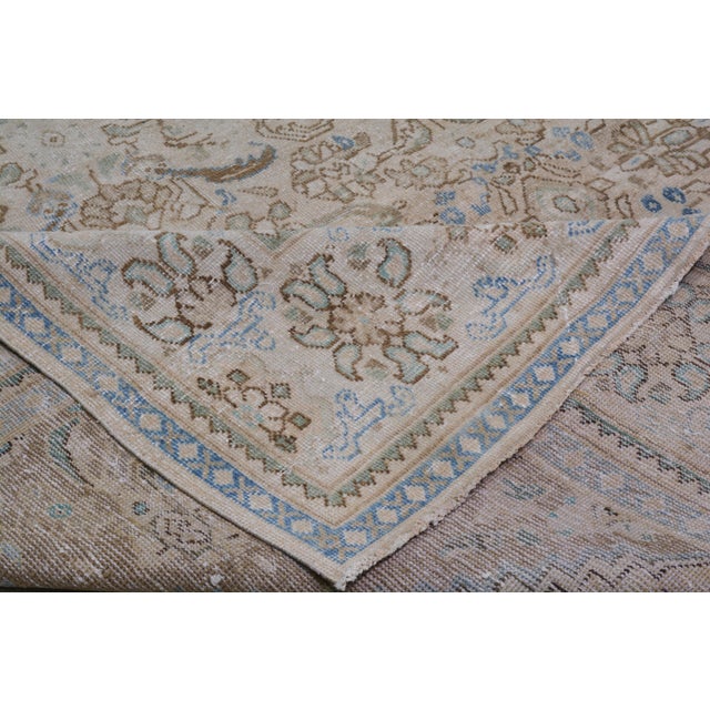 1960s Vintage Turkish Anatolian Hand Knotted Wool Rug,9'3''x13' For Sale - Image 5 of 5