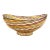 Murano Art Glass Multi-Colored Canework Footed Bowl For Sale