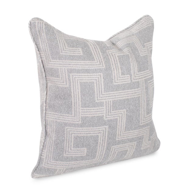 Perfect for both indoor and outdoor use, our versatile geometric pattern pillow, is crafted from soft, durable fabric....