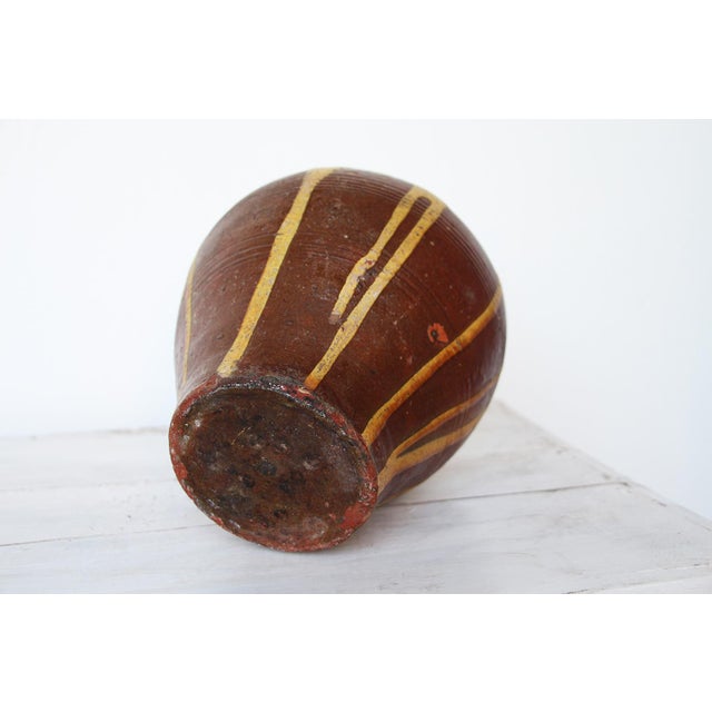 Ceramic Rare 19th Century, Portuguese Jug With Handle, Tin-Glazed Earthenware, Pottery For Sale - Image 7 of 8