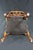 Brown Early 20th Century Hand Carved Chair With Leather Upholstery For Sale - Image 8 of 9