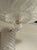 Murano Granola Glass Clear Wave Flush Mount For Sale - Image 4 of 5