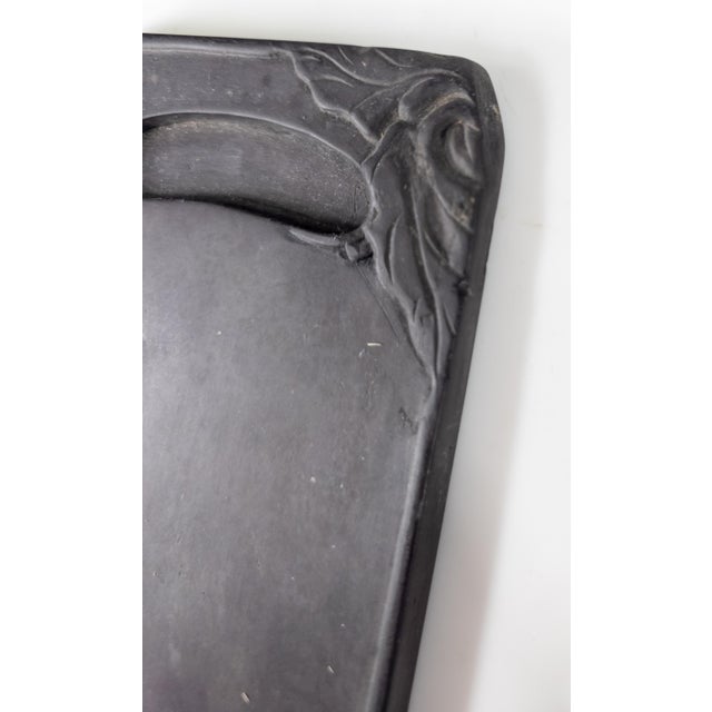 19th Century or Earlier Chinese Duan Inkstone With Zitan Box For Sale In New York - Image 6 of 17