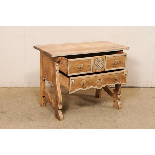 Spanish Chest Raised on Trestle Legs For Sale - Image 11 of 11
