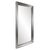 The Tierney oversized mirror features a beautifully handcrafted sculpted wooden frame in a bright silver leaf finish. The...