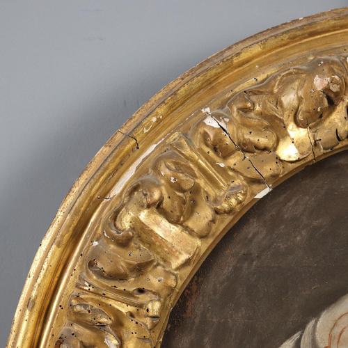 Unknown, Sibyl, Oil on Panel, Framed For Sale - Image 6 of 9