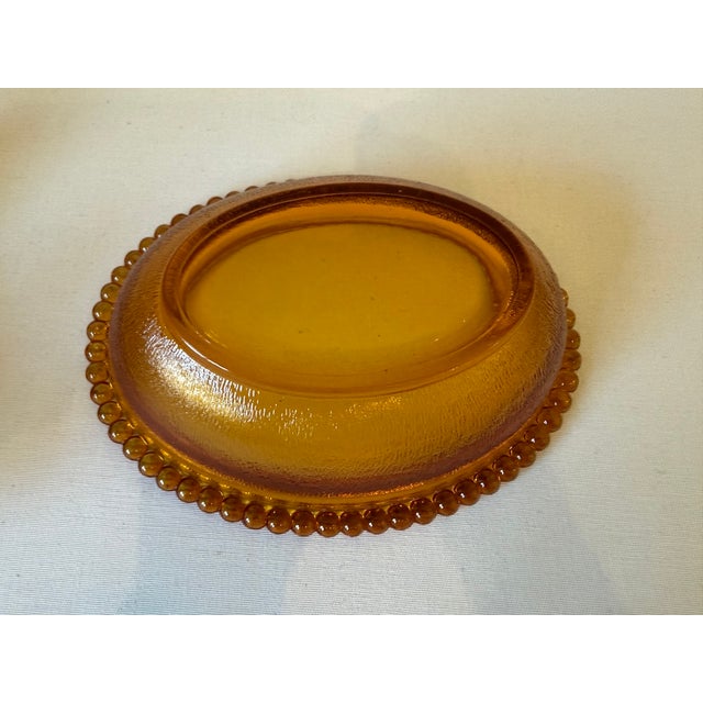 Mid 20th Century Indiana Glass Amber Hen on Nest For Sale In Portland, OR - Image 6 of 9