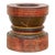 Large Indian Red Antique Grinder For Sale
